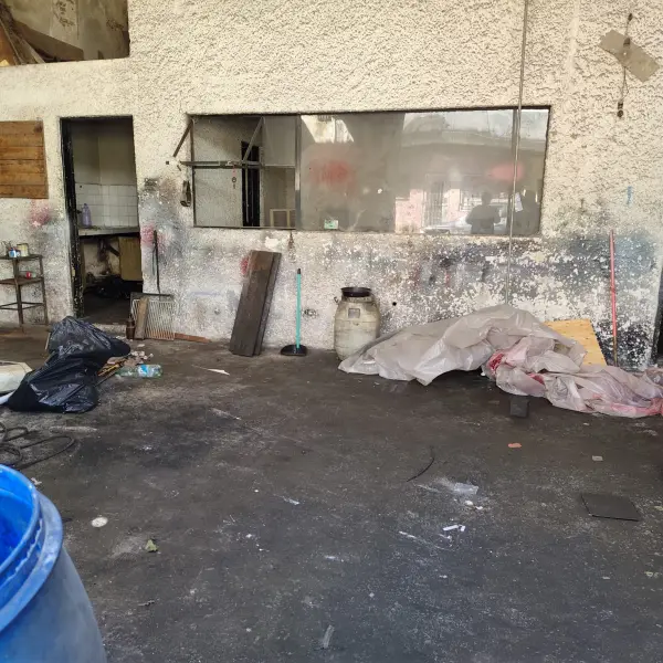 Durante: despeje del galpón — trabajo real de CleanFach